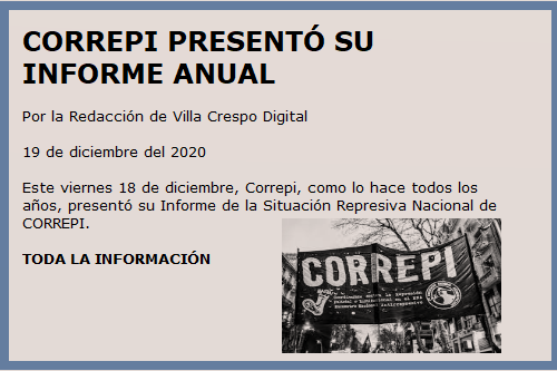 CORREPI INFORME